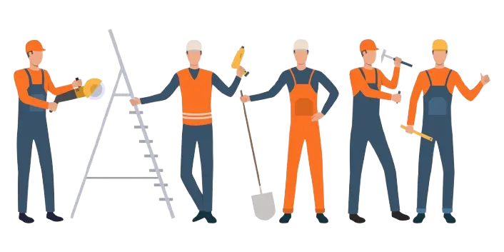 Métiers du bâtiment couverts par l’assurance décennale