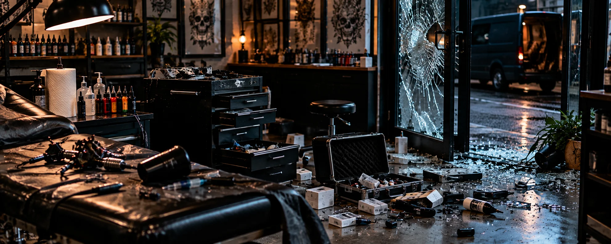Vol de matériel dans un salon de tatouage quelle assurance peut intervenir